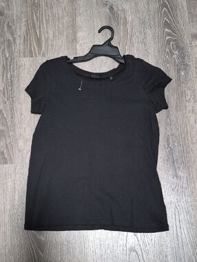 ATM Anthony Thomas Melillo Black Short Sleeve Crew Tee